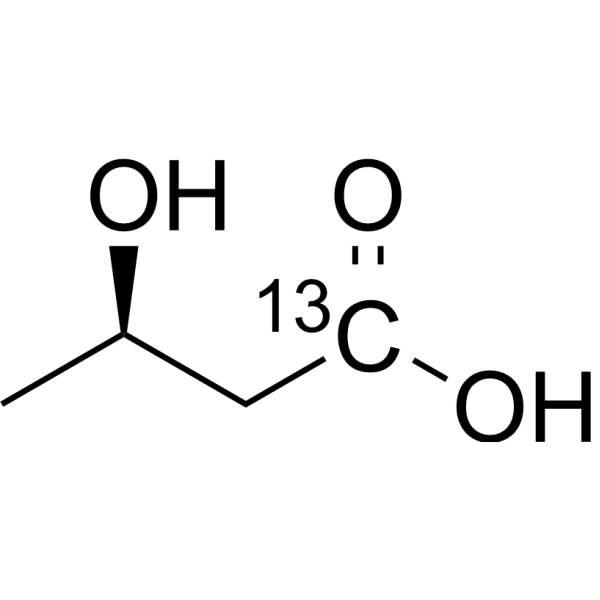 (3R)-3-Hydroxybutyric acid-1-13C